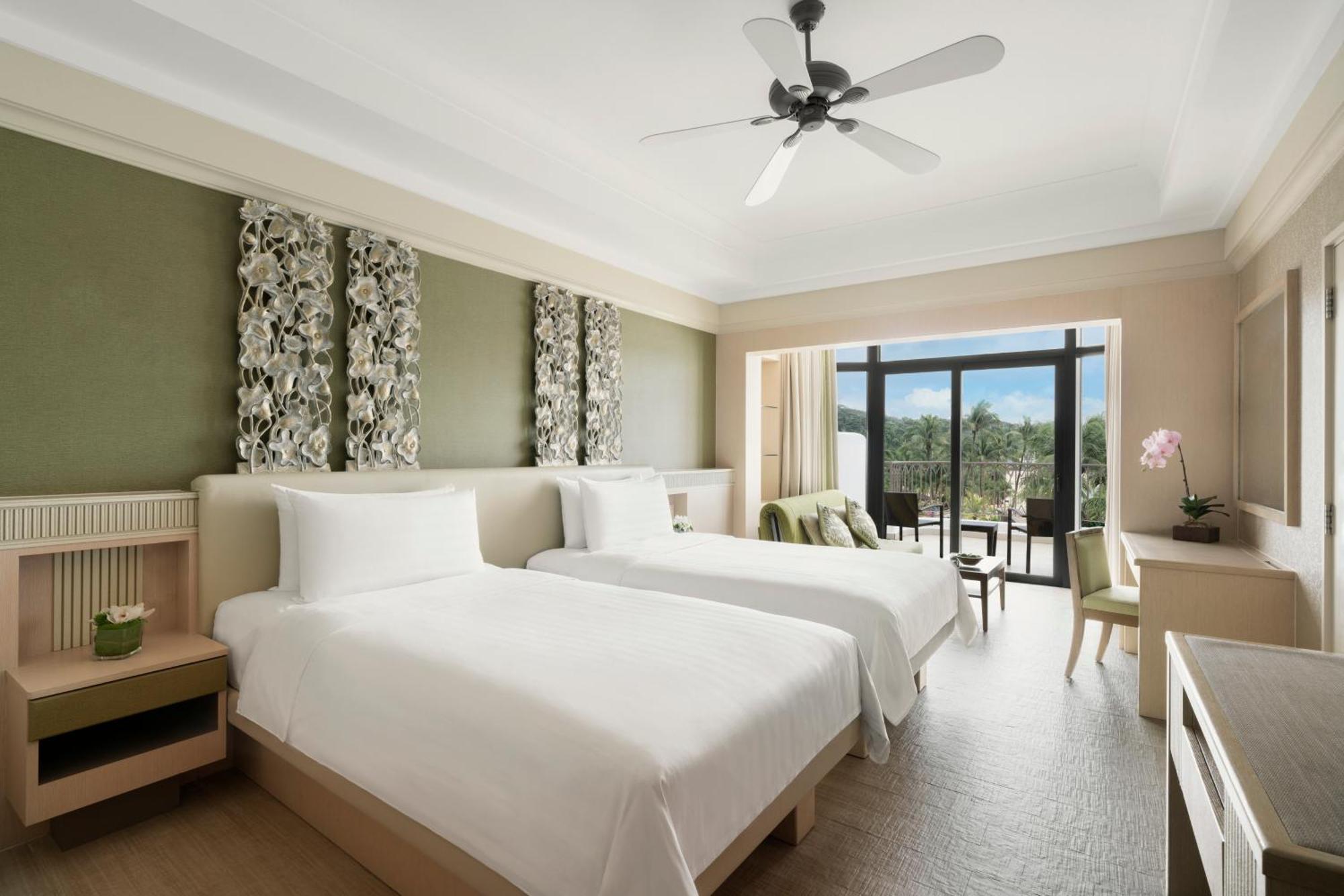 Deluxe - Kahden hengen huone - Twin - Allasnäkymä - Sentosa Adventure -paketti - Sis. yökohtaisen 50 dollarin (SGD) kupongin The Palawan @ Sentosaan