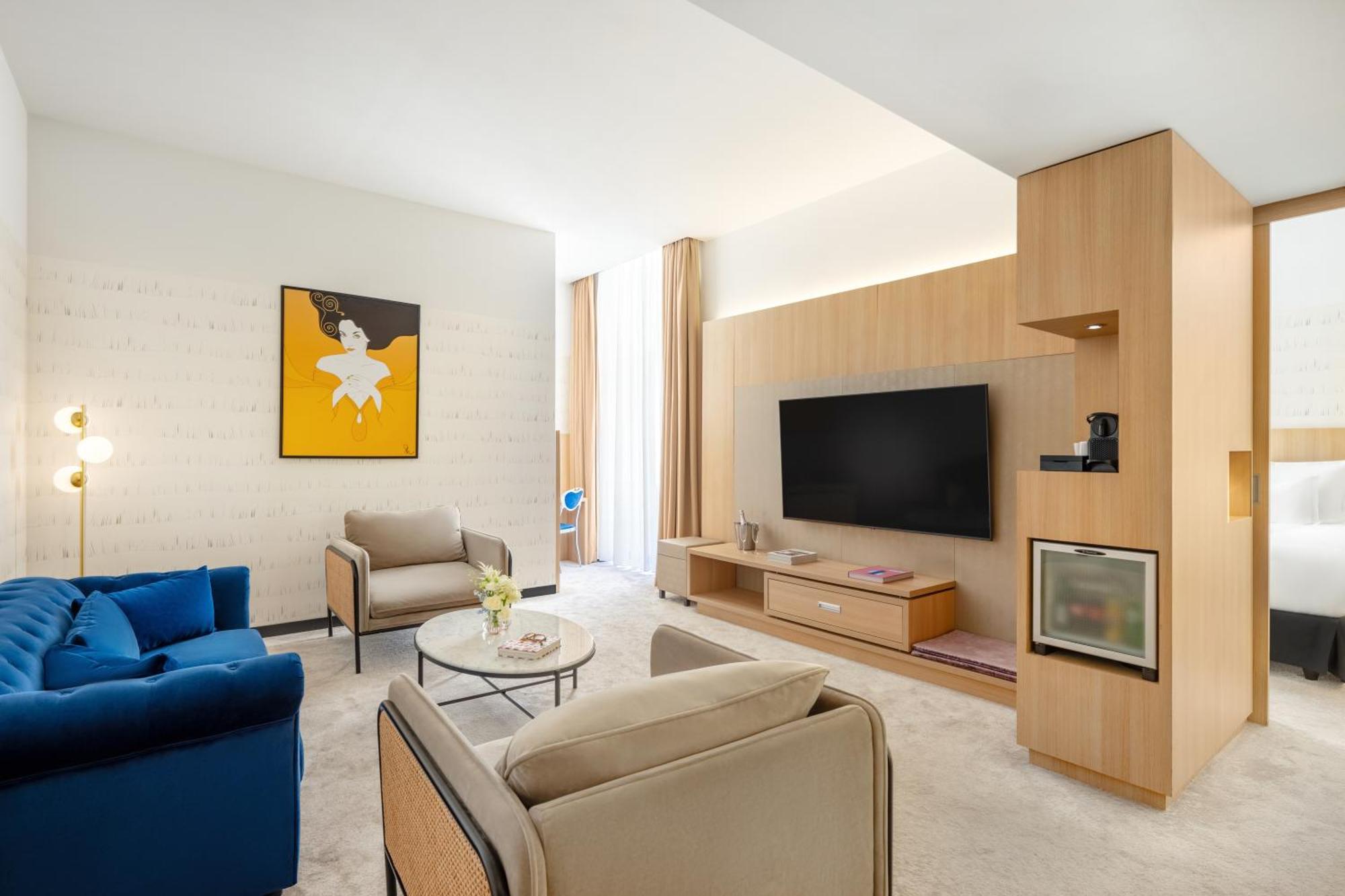 Suite with One King Bed and Sofa Bed