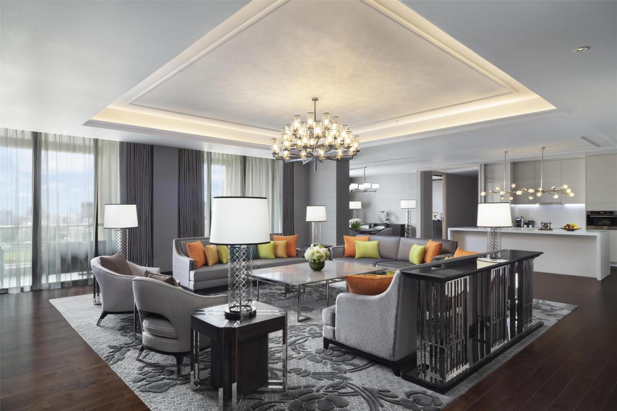 Three-Bedroom Sindhorn Royal Suite with Balcony, Lounge Access and Thermal Journey Access