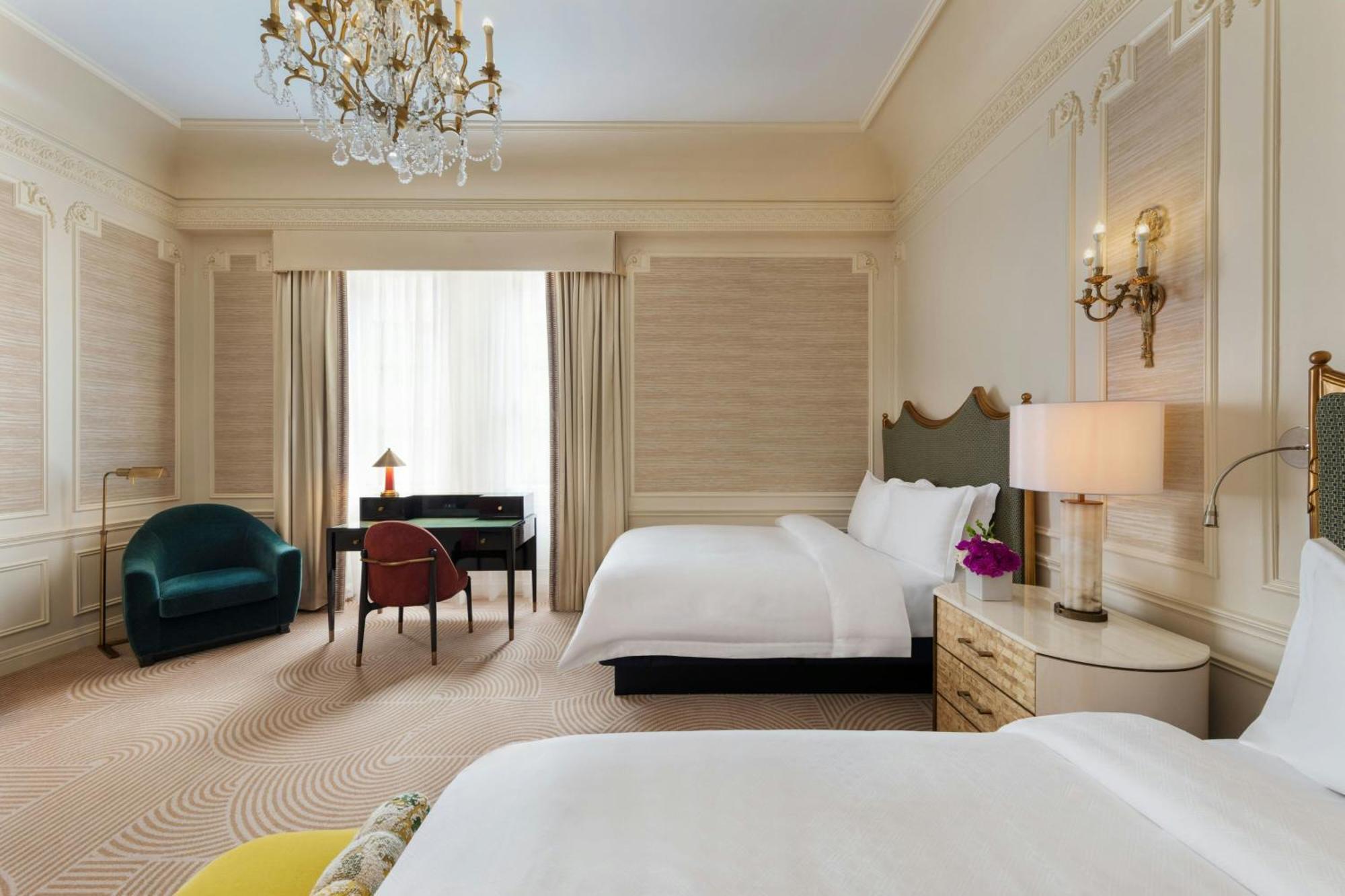 Grand Luxe - Kahden hengen huone - Double - Kaksi parivuodetta - Hovimestaripalvelu