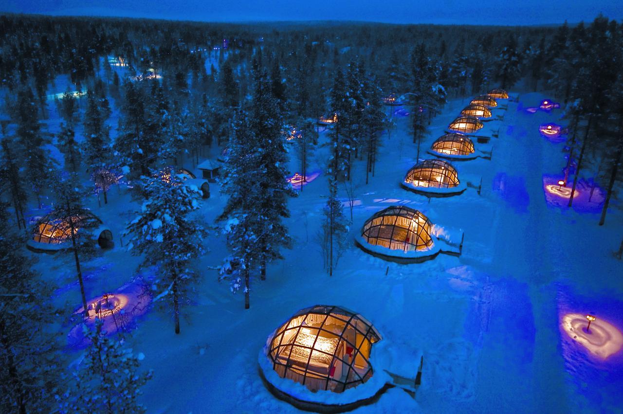 Lasi-iglu - Itä (2 aikuista)