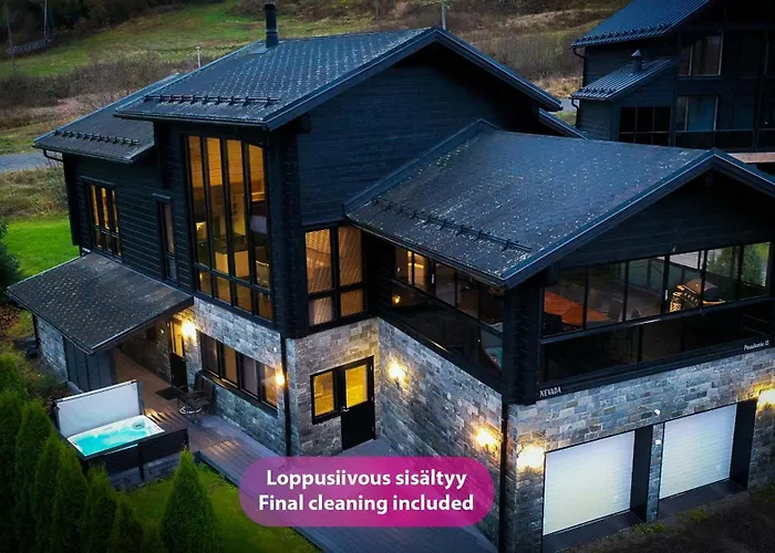 Villa Nevada - 10+2 henkilölle, Luoteis-Himos Ski-in/out, 255m² Jämsä